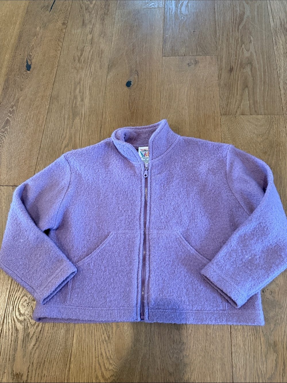 Vintage Talbots Wool Zip Up Jacket - S